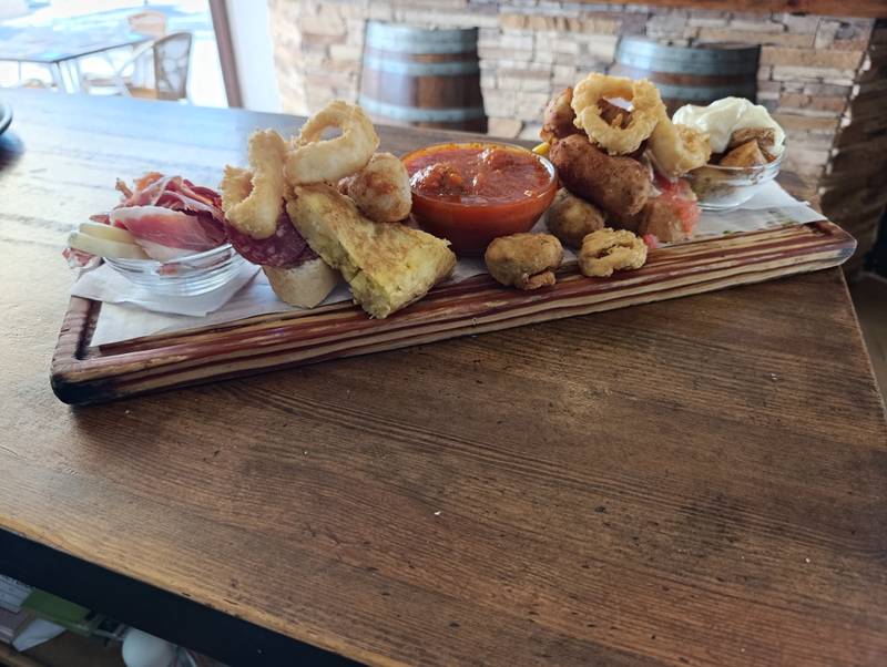 Tabla mixta de tapas de La Tablería